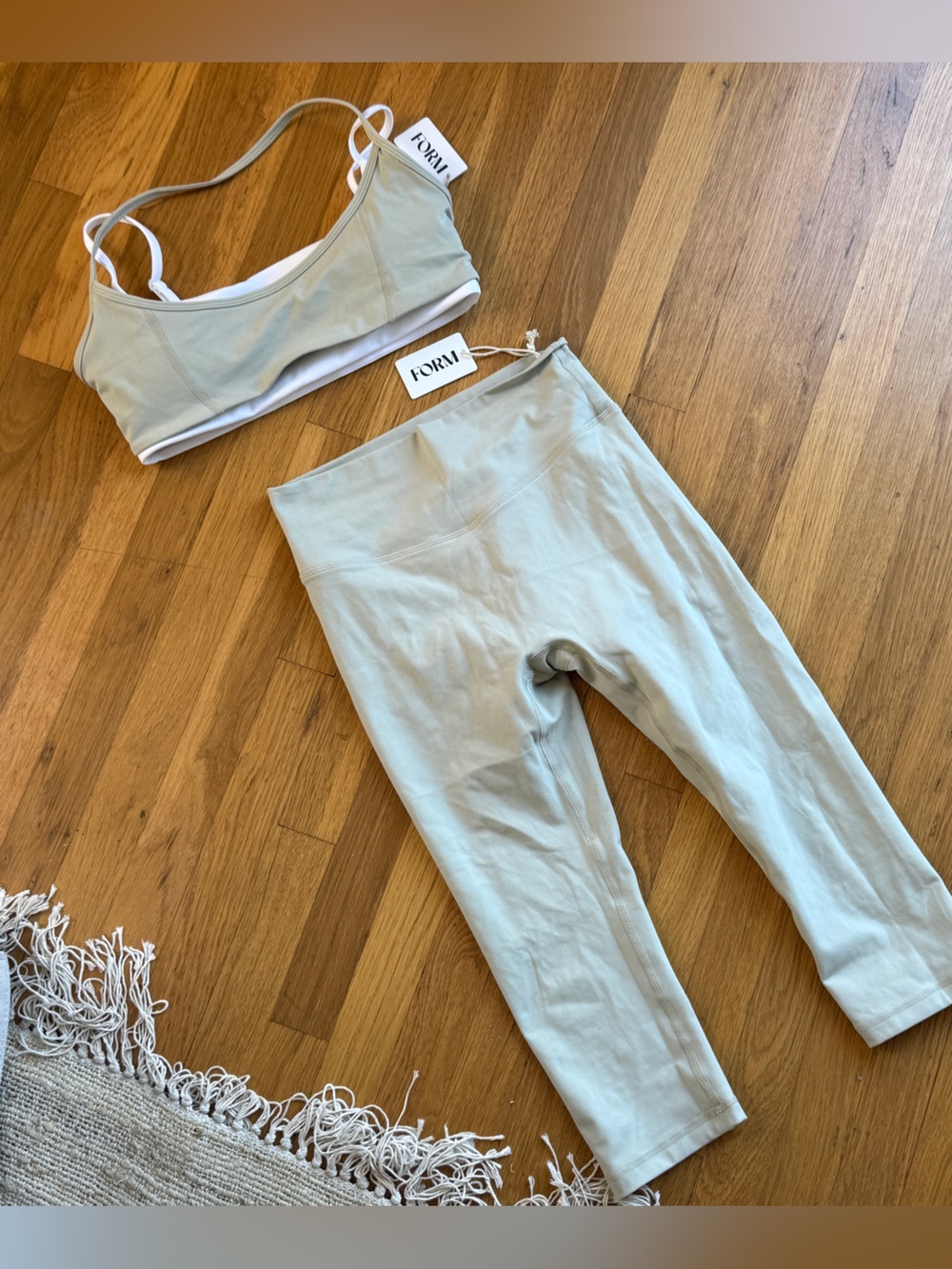 NEW form Sage Green workout set